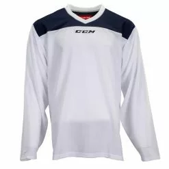CCM 5000T Two-Tone Practice Hockey Jersey - Junior -CCM Online Shop ccm 5000t two tone practice hockey jersey junior white navy
