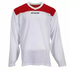 CCM 5000T Two-Tone Practice Hockey Jersey - Junior -CCM Online Shop ccm 5000t two tone practice hockey jersey junior white red
