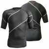 CCM CCM X-ACT Short Sleeve Compression Left Logo Top - Adult -CCM Online Shop ccm ccm x act short sleeve compression left logo top adult black