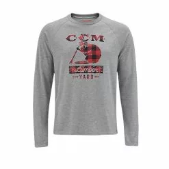 CCM Holiday Mascot Lumber Long Sleeve Tee - Adult