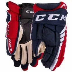 CCM Jetspeed FT4 Hockey Gloves - Junior -CCM Online Shop ccm jetspeed ft4 hockey gloves junior navy red white