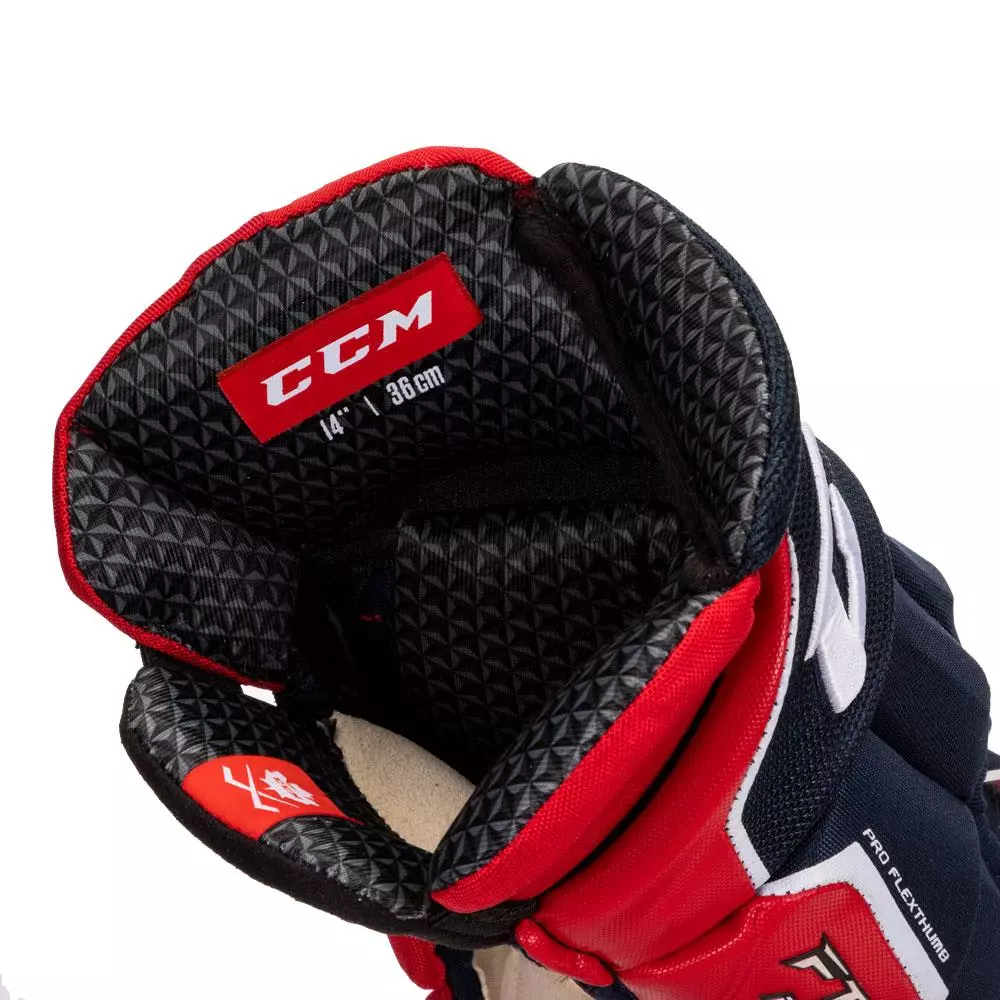 CCM Jetspeed FT4 Pro Hockey Gloves - Junior 7 CCM Jetspeed FT4 Pro Hockey Gloves - Junior - Image 5