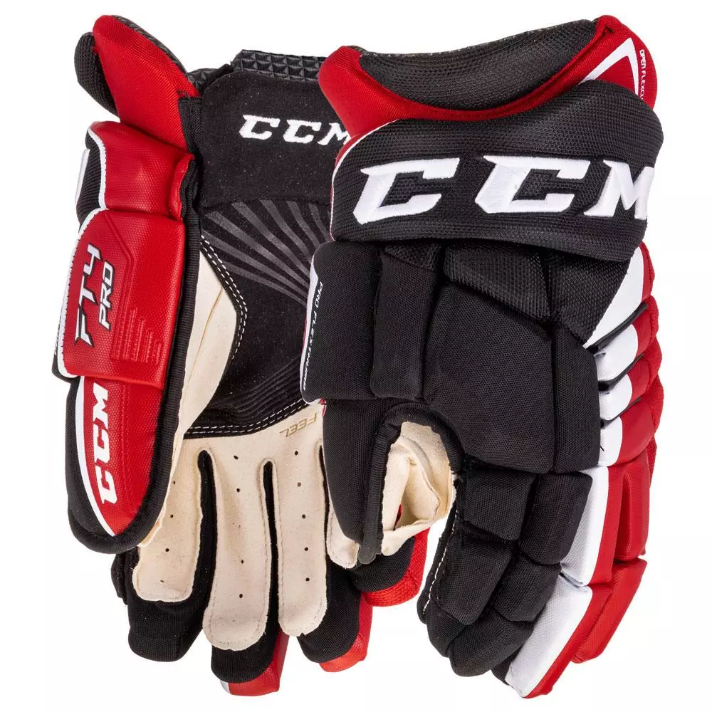 CCM Jetspeed FT4 Pro Hockey Gloves - Junior 8 CCM Jetspeed FT4 Pro Hockey Gloves - Junior - Image 6
