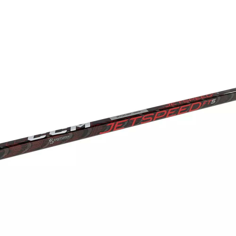 CCM Jetspeed FT5 Grip Composite Hockey Stick - Junior 5 CCM Jetspeed FT5 Grip Composite Hockey Stick - Junior - Image 3
