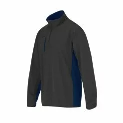 CCM Quarter Zip Pullover Tech Top - Youth -CCM Online Shop ccm quarter zip pullover tech top youth front dark grey heather true navy