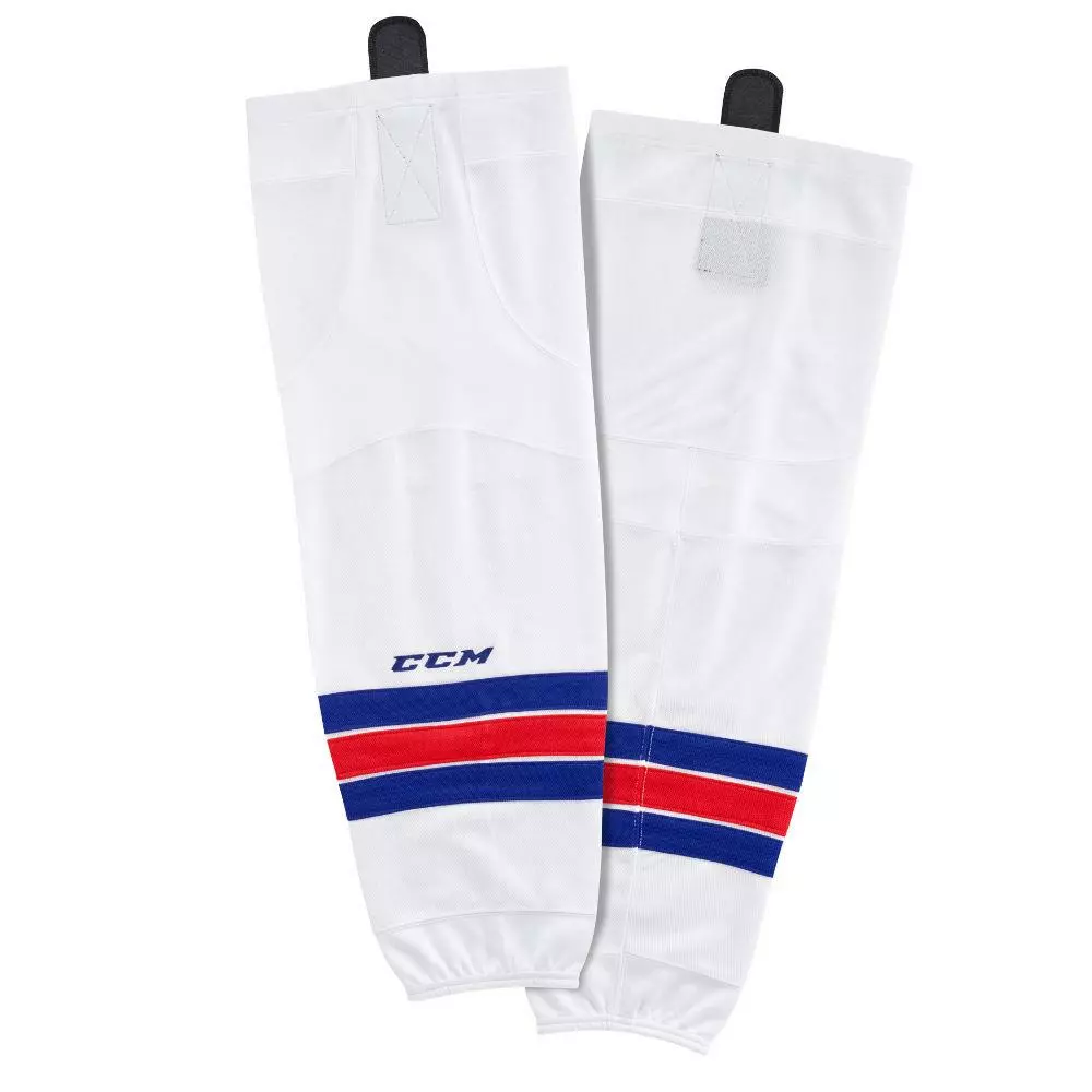 CCM SX8000 Game Sock - New York Rangers - Intermediate 4 CCM SX8000 Game Sock - New York Rangers - Intermediate - Image 2