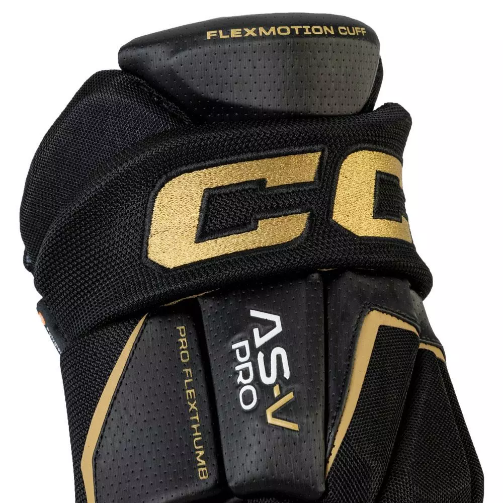 CCM Tacks AS-V Pro Hockey Gloves - Junior 7 CCM Tacks AS-V Pro Hockey Gloves - Junior - Image 5